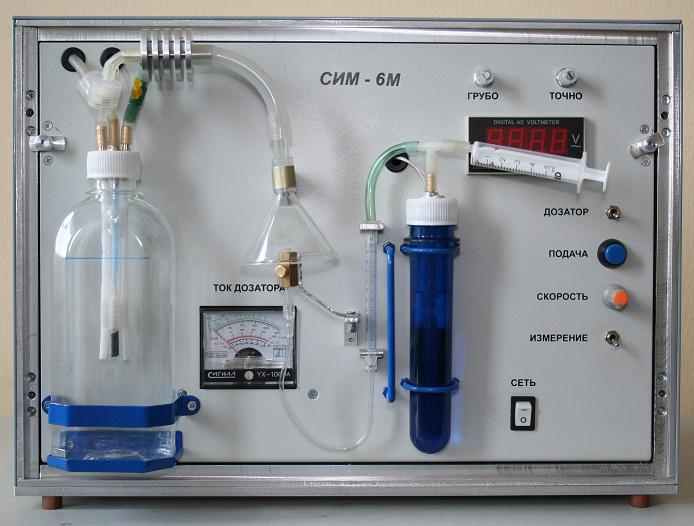 Analyzer of combustive and lubricating materials SIM-6М