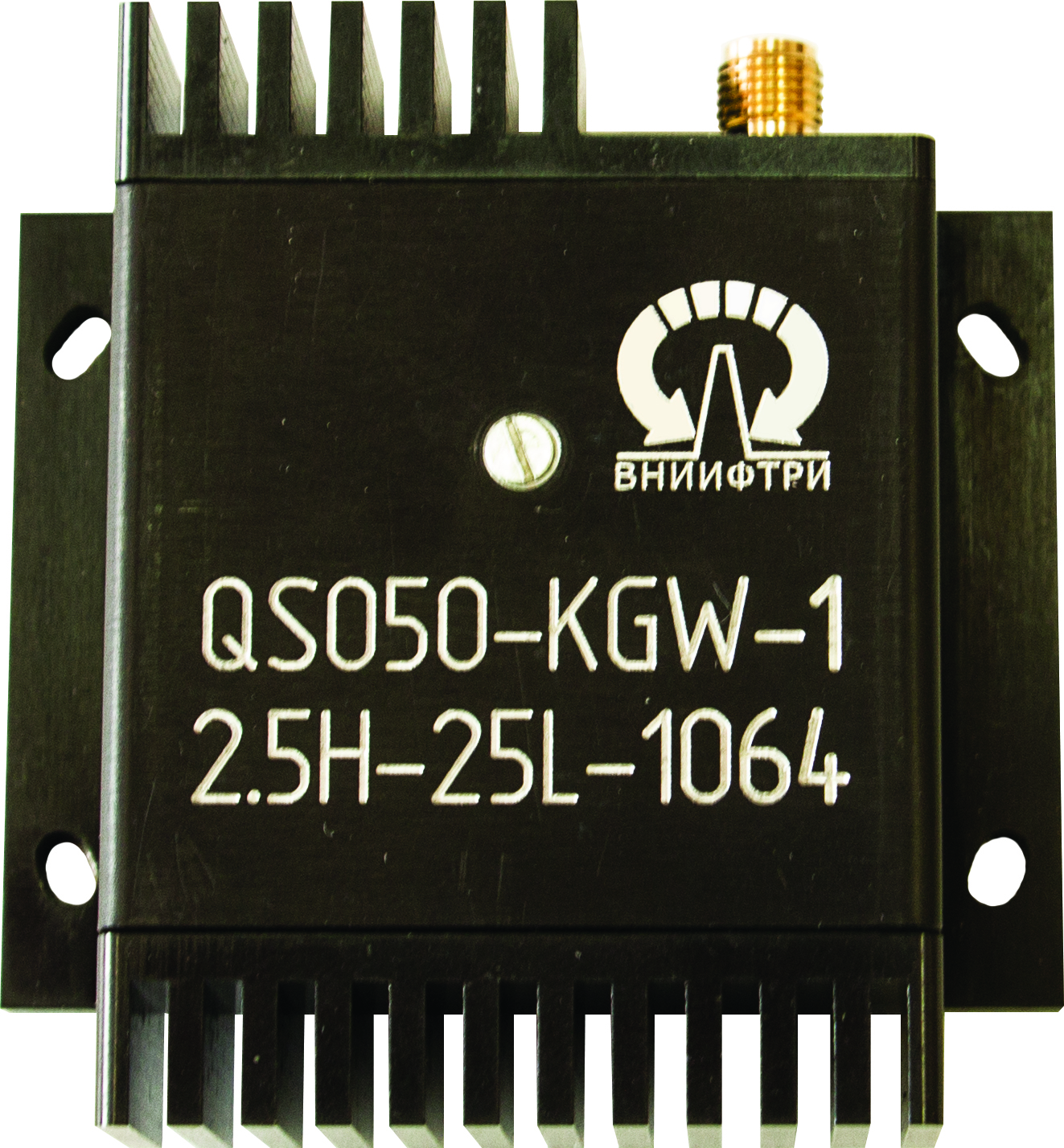 Acoustooptical modulator for high-power radiation (AOM) KGW-1